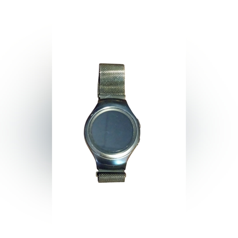 Samsung Galaxy Gear S2 Black Watch with Metal Band Magnetic Clasp